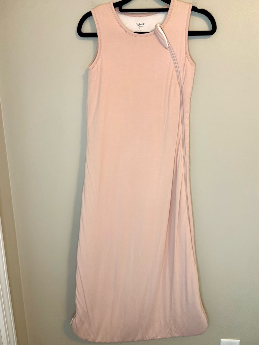 Kyte Baby XL 1.0 TOG Sleep Bag Sleep Sack Blush Pink Bamboo